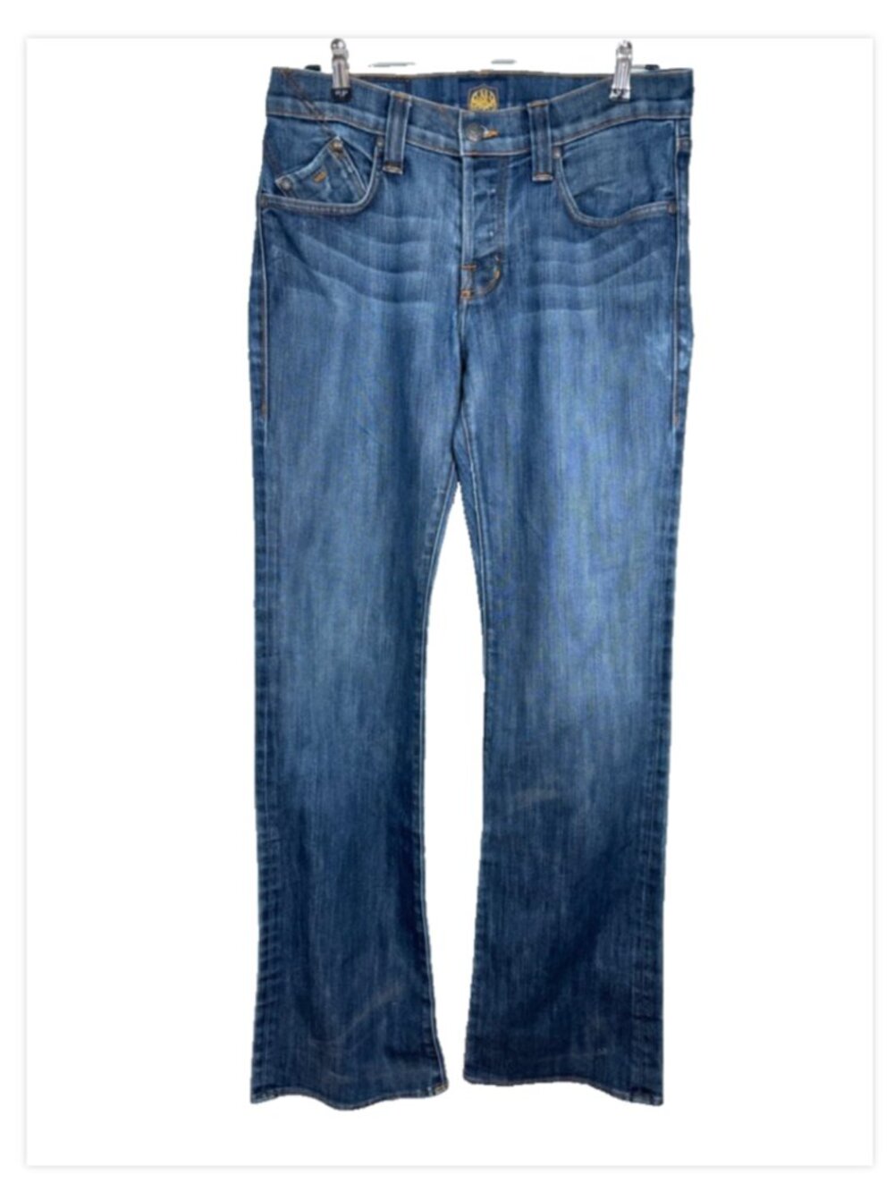 Vintage Rock & Republic Floyd Bootcut Jeans Made in USA Mens 33 Dark Wash Denim